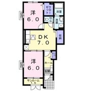 カーサ イリーデⅠの間取り画像