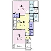 グリムローズ ガーデンの間取り画像