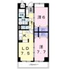 キュウブ由布川の間取り画像