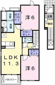 アミンダの間取り画像