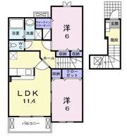 ブリアンソレイユの間取り画像