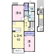マーシャルBの間取り画像