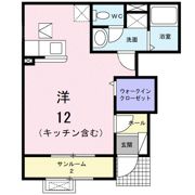 クラージュⅠの間取り画像