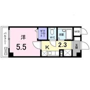 ミニョン中央の間取り画像