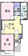 ボヌール・アヴニール Ⅲの間取り画像