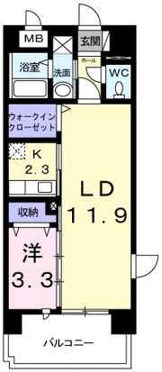 メゾンノーブルの間取り画像