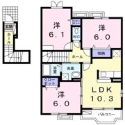 アウル レジデンスの間取り画像
