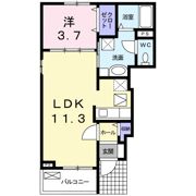 イヴ・ミオラBの間取り画像