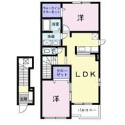 ヴェルドミール Ⅱの間取り画像
