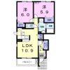 サンウィッシュ Bの間取り画像