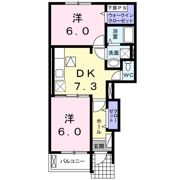 サンウィッシュ Bの間取り画像