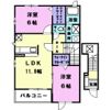 フィオーレ Ⅰの間取り画像