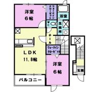フィオーレ Ⅰの間取り画像