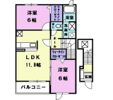 フィオーレ Ⅰの間取り画像