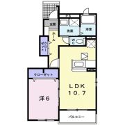 ブルーコルモの間取り画像