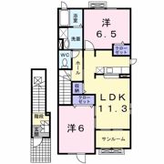 ロゼートⅠの間取り画像