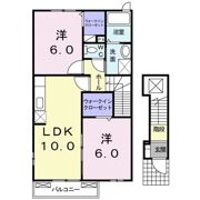 Y’sコート四番館の間取り画像