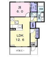 UH本前田の間取り画像