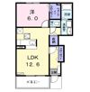 UH本前田の間取り画像
