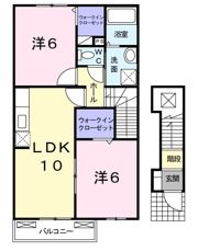 ソイル リバーの間取り画像