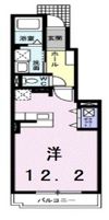 プラージュBの間取り画像