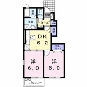 ポプルスBの間取り画像