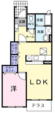 ダンディライオン Ⅰの間取り画像