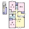 ベルアンジュの間取り画像