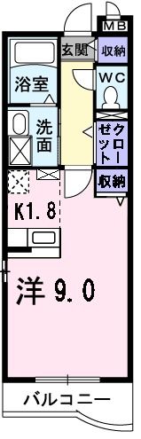 サンガーデン大忠の間取り画像
