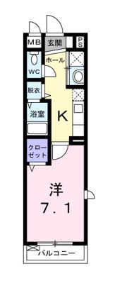 T'sキューブワンの間取り画像