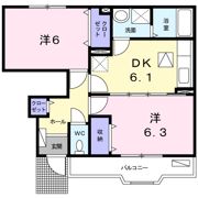 サニーメゾンの間取り画像