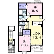 クレスト Bの間取り画像