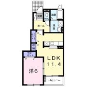 プレイスⅠの間取り画像