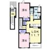 プレイスⅠの間取り画像