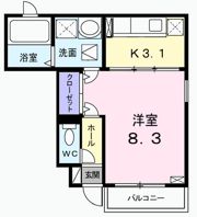 フルールの間取り画像