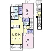 フィオーレ・Uの間取り画像
