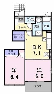フェリシテ モデルノの間取り画像