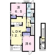 フェリースⅠの間取り画像