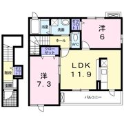 フェリースⅡの間取り画像