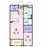 サンハウス志家の間取り画像