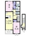 サンライズ彦根Ⅰ番館の間取り画像