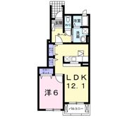 パステルAの間取り画像
