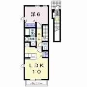 グリーン ビラ Aの間取り画像