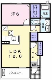 ピングーEASTの間取り画像