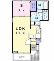 グレース オーキッド・S B棟の間取り画像