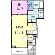 ラフレシールの間取り画像