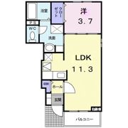 ラフレシールの間取り画像