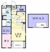 ベル ブリーズⅠの間取り画像