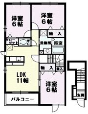 サンリットの間取り画像