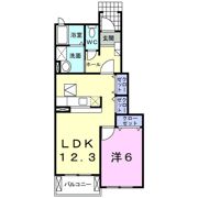 グラース～華～Aの間取り画像